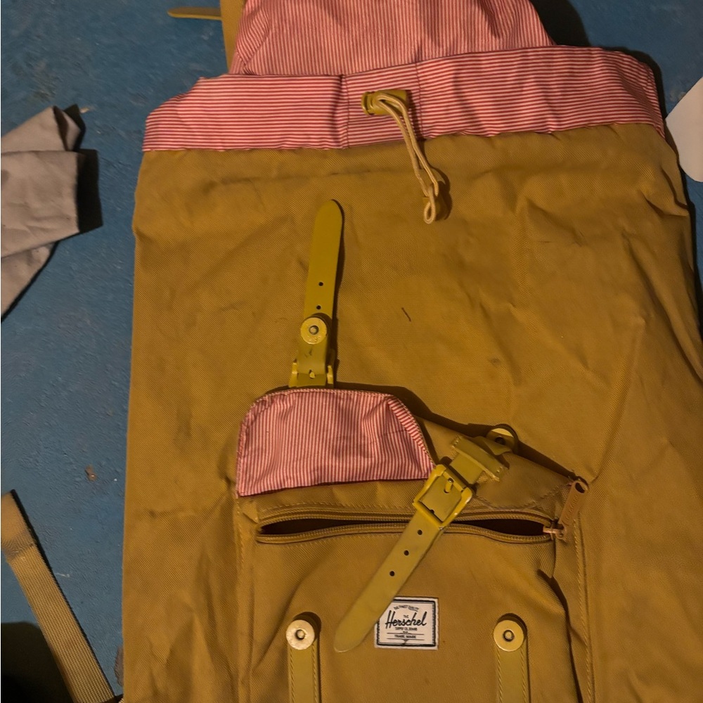 Herschel Supply Company Red and Black Backpack